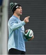 4 March 2025; James Lowe during an Ireland Rugby squad training session at the IRFU High Performance Centre in Dublin. Photo by Brendan Moran/Sportsfile