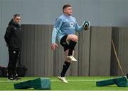 4 March 2025; Tadhg Furlong during an Ireland Rugby squad training session at the IRFU High Performance Centre in Dublin. Photo by Brendan Moran/Sportsfile