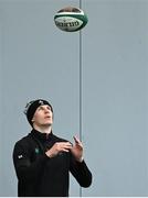 4 March 2025; Sam Prendergast during an Ireland Rugby squad training session at the IRFU High Performance Centre in Dublin. Photo by Brendan Moran/Sportsfile