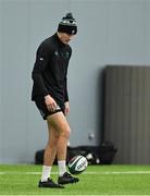 4 March 2025; Sam Prendergast during an Ireland Rugby squad training session at the IRFU High Performance Centre in Dublin. Photo by Brendan Moran/Sportsfile