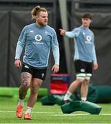 4 March 2025; Finlay Bealham during an Ireland Rugby squad training session at the IRFU High Performance Centre in Dublin. Photo by Brendan Moran/Sportsfile