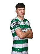 4 March 2025; Max Kovalevskis during a Shamrock Rovers squad portraits session at Tallaght Stadium in Dublin. Photo by Tyler Miller/Sportsfile