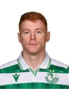 4 March 2025; Rory Gaffney during a Shamrock Rovers squad portraits session at Tallaght Stadium in Dublin. Photo by Tyler Miller/Sportsfile