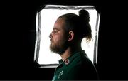 4 March 2025; Finlay Bealham poses for a portrait after an Ireland Rugby media conference at the IRFU High Performance Centre in Dublin. Photo by Brendan Moran/Sportsfile