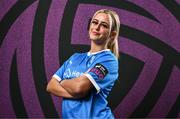 27 February 2025; Meghan Carr during a Waterford FC squad portraits session at SETU Arena in Carriganore, Waterford. Photo by Ben McShane/Sportsfile