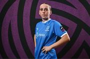 27 February 2025; Mia Lenihan during a Waterford FC squad portraits session at SETU Arena in Carriganore, Waterford. Photo by Ben McShane/Sportsfile