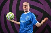 27 February 2025; Mia Lenihan during a Waterford FC squad portraits session at SETU Arena in Carriganore, Waterford. Photo by Ben McShane/Sportsfile