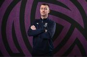 27 February 2025; Head coach Gary Hunt during a Waterford FC squad portraits session at SETU Arena in Carriganore, Waterford. Photo by Ben McShane/Sportsfile