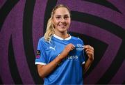 27 February 2025; Zara Corcoran during a Waterford FC squad portraits session at SETU Arena in Carriganore, Waterford. Photo by Ben McShane/Sportsfile