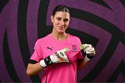 27 February 2025; Goalkeeper Mollie Levingston during a Waterford FC squad portraits session at SETU Arena in Carriganore, Waterford. Photo by Ben McShane/Sportsfile