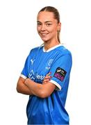 27 February 2025; Erin O'Brien during a Waterford FC squad portraits session at SETU Arena in Carriganore, Waterford. Photo by Tyler Miller/Sportsfile