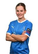 27 February 2025; Danielle Griffin during a Waterford FC squad portraits session at SETU Arena in Carriganore, Waterford. Photo by Tyler Miller/Sportsfile