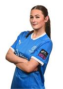 27 February 2025; Sophie Moran during a Waterford FC squad portraits session at SETU Arena in Carriganore, Waterford. Photo by Tyler Miller/Sportsfile