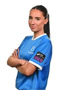 27 February 2025; Cliona Kearney during a Waterford FC squad portraits session at SETU Arena in Carriganore, Waterford. Photo by Tyler Miller/Sportsfile