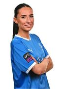 27 February 2025; Cliona Kearney during a Waterford FC squad portraits session at SETU Arena in Carriganore, Waterford. Photo by Tyler Miller/Sportsfile