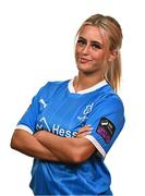 27 February 2025; Meghan Carr during a Waterford FC squad portraits session at SETU Arena in Carriganore, Waterford. Photo by Tyler Miller/Sportsfile