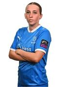 27 February 2025; Mia Lenihan during a Waterford FC squad portraits session at SETU Arena in Carriganore, Waterford. Photo by Tyler Miller/Sportsfile