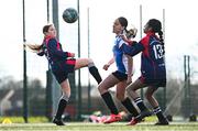 5 March 2025; Action from the FAI Schools Primary 5s Qualifiers match between St Patrick's NS Diswellstown 1 and Tyrrelstown ETNS 1 at Hartstown Huntstown FC in Blanchardstown, Dublin. Photo by Seb Daly/Sportsfile