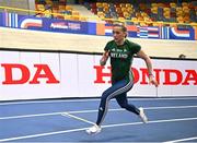 5 March 2025; Lauren Cadden of Ireland during a training session at the Omnisport Apeldoorn in Apeldoorn, Netherlands, ahead of the European Athletics Indoor Championships 2025. Photo by Sam Barnes/Sportsfile