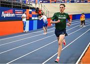 5 March 2025; Cathal Doyle of Ireland during a training session at the Omnisport Apeldoorn in Apeldoorn, Netherlands, ahead of the European Athletics Indoor Championships 2025. Photo by Sam Barnes/Sportsfile