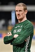 5 March 2025; Athletics Ireland High Performance Relays Lead David McCarthy during a training session at the Omnisport Apeldoorn in Apeldoorn, Netherlands, ahead of the European Athletics Indoor Championships 2025. Photo by Sam Barnes/Sportsfile