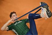 5 March 2025; Cathal Doyle of Ireland during a training session at the Omnisport Apeldoorn in Apeldoorn, Netherlands, ahead of the European Athletics Indoor Championships 2025. Photo by Sam Barnes/Sportsfile