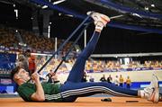 5 March 2025; Cathal Doyle of Ireland during a training session at the Omnisport Apeldoorn in Apeldoorn, Netherlands, ahead of the European Athletics Indoor Championships 2025. Photo by Sam Barnes/Sportsfile