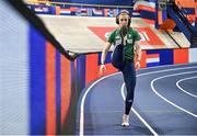 5 March 2025; Lauren Cadden of Ireland during a training session at the Omnisport Apeldoorn in Apeldoorn, Netherlands, ahead of the European Athletics Indoor Championships 2025. Photo by Sam Barnes/Sportsfile