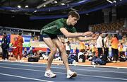 5 March 2025; David Bosch of Ireland during a training session at the Omnisport Apeldoorn in Apeldoorn, Netherlands, ahead of the European Athletics Indoor Championships 2025. Photo by Sam Barnes/Sportsfile