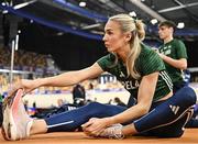 5 March 2025; Sharlene Mawdsley of Ireland during a training session at the Omnisport Apeldoorn in Apeldoorn, Netherlands, ahead of the European Athletics Indoor Championships 2025. Photo by Sam Barnes/Sportsfile