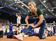 5 March 2025; Sharlene Mawdsley of Ireland during a training session at the Omnisport Apeldoorn in Apeldoorn, Netherlands, ahead of the European Athletics Indoor Championships 2025. Photo by Sam Barnes/Sportsfile