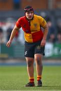 4 March 2025; Ponamu Palazzetti of St Fintan's High School during the Bank of Ireland Leinster Schools Senior Cup semi-final match between St Fintan's High School and Terenure College at Energia Park in Dublin. Photo by Shauna Clinton/Sportsfile