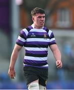 4 March 2025; Terenure College captain Ben Blaney during the Bank of Ireland Leinster Schools Senior Cup semi-final match between St Fintan's High School and Terenure College at Energia Park in Dublin. Photo by Shauna Clinton/Sportsfile