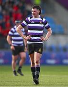 4 March 2025; Michael Kennedy of Terenure College during the Bank of Ireland Leinster Schools Senior Cup semi-final match between St Fintan's High School and Terenure College at Energia Park in Dublin. Photo by Shauna Clinton/Sportsfile