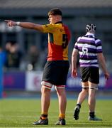 4 March 2025; Michael Bolger of St Fintan's High School during the Bank of Ireland Leinster Schools Senior Cup semi-final match between St Fintan's High School and Terenure College at Energia Park in Dublin. Photo by Shauna Clinton/Sportsfile