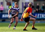 4 March 2025; Alvaro Swords of Terenure College during the Bank of Ireland Leinster Schools Senior Cup semi-final match between St Fintan's High School and Terenure College at Energia Park in Dublin. Photo by Shauna Clinton/Sportsfile