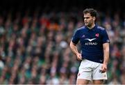 8 March 2025; Damian Penaud of France during the Guinness Six Nations Rugby Championship match between Ireland and France at the Aviva Stadium in Dublin. Photo by Seb Daly/Sportsfile