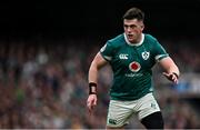 8 March 2025; Dan Sheehan of Ireland during the Guinness Six Nations Rugby Championship match between Ireland and France at the Aviva Stadium in Dublin. Photo by Seb Daly/Sportsfile