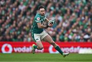 8 March 2025; Hugo Keenan of Ireland during the Guinness Six Nations Rugby Championship match between Ireland and France at the Aviva Stadium in Dublin. Photo by Seb Daly/Sportsfile