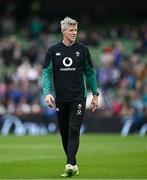 8 March 2025; Ireland interim head coach Simon Easterby before the Guinness Six Nations Rugby Championship match between Ireland and France at the Aviva Stadium in Dublin. Photo by Seb Daly/Sportsfile