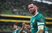 8 March 2025; James Ryan of Ireland after the Guinness Six Nations Rugby Championship match between Ireland and France at the Aviva Stadium in Dublin. Photo by Seb Daly/Sportsfile