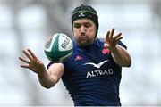 8 March 2025; François Cros of France during the Guinness Six Nations Rugby Championship match between Ireland and France at the Aviva Stadium in Dublin. Photo by Brendan Moran/Sportsfile Photo by Brendan Moran/Sportsfile