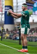 8 March 2025; Rob Herring of Ireland during the Guinness Six Nations Rugby Championship match between Ireland and France at the Aviva Stadium in Dublin. Photo by Brendan Moran/Sportsfile Photo by Brendan Moran/Sportsfile