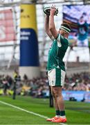 8 March 2025; Rob Herring of Ireland during the Guinness Six Nations Rugby Championship match between Ireland and France at the Aviva Stadium in Dublin. Photo by Brendan Moran/Sportsfile Photo by Brendan Moran/Sportsfile