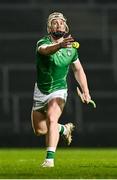 8 March 2025; Cian Lynch of Limerick gives a handpass during the Allianz Hurling League Division 1A match between Limerick and Galway at TUS Gaelic Grounds in Limerick. Photo by Piaras Ó Mídheach/Sportsfile