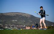 9 March 2025; Gerard Walsh of Antrim before the Allianz Hurling League Division 1B match between Antrim and Laois at Corrigan Park in Belfast. Photo by Ramsey Cardy/Sportsfile