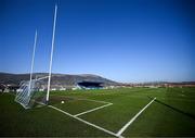 9 March 2025; A general view before the Allianz Hurling League Division 1B match between Antrim and Laois at Corrigan Park in Belfast. Photo by Ramsey Cardy/Sportsfile