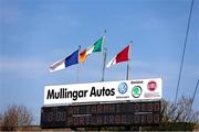 9 March 2025; A general view of the scoreboard before the Allianz Hurling League Division 1B match between Westmeath and Waterford at TEG Cusack Park in Mullingar, Westmeath. Photo by Michael P Ryan/Sportsfile