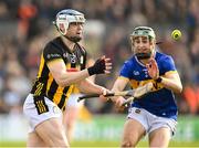 9 March 2025; TJ Reid of Kilkenny in action against Robert Doyle of Tipperary during the Allianz Hurling League Division 1A match between Kilkenny and Tipperary at UPMC Nowlan Park in Kilkenny. Photo by Stephen McCarthy/Sportsfile