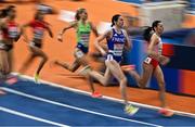 9 March 2025; Clara Liberman of France competes in the women's 800m final on day four of the European Athletics Indoor Championships 2025 at the Omnisport Apeldoorn in Apeldoorn, Netherlands. Photo by Sam Barnes/Sportsfile